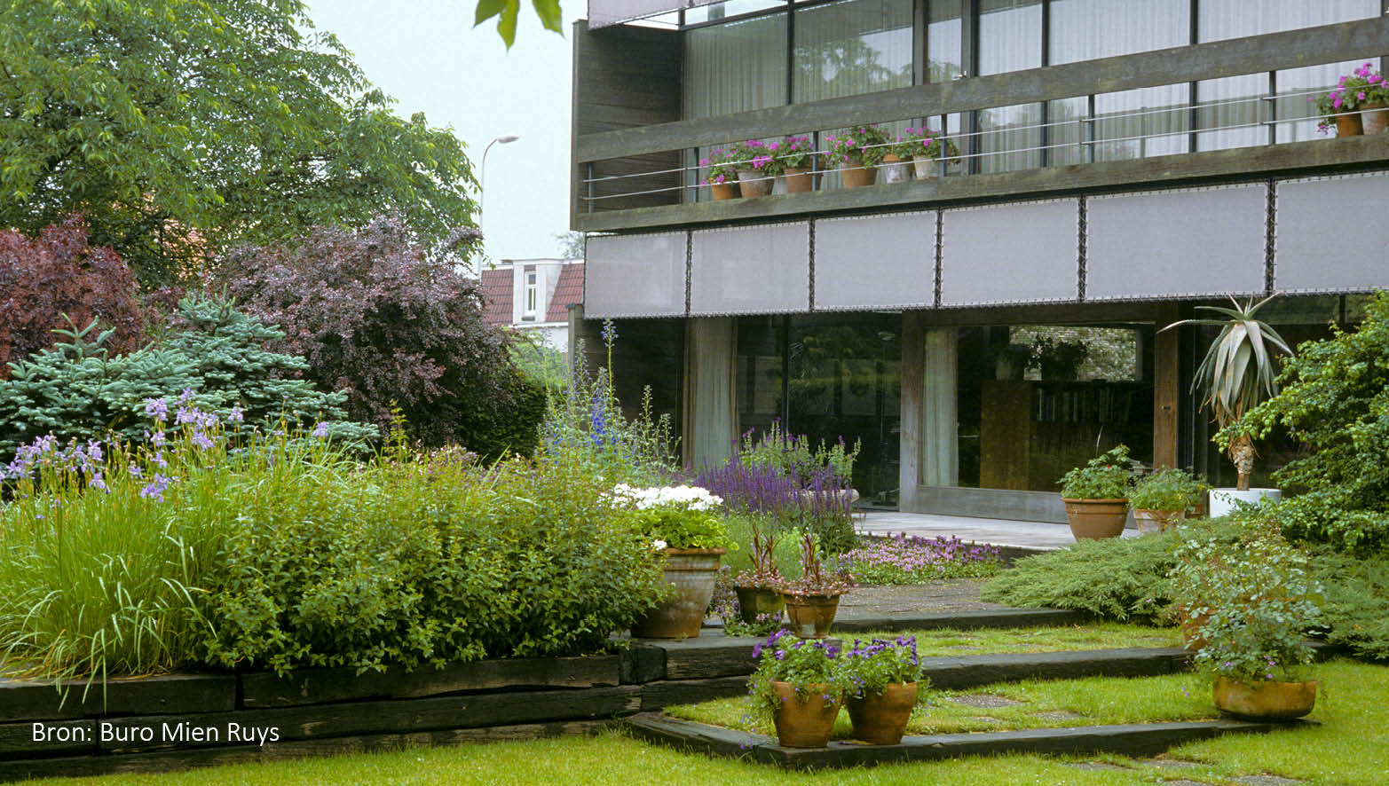 Huis Bonnema Landschapsarchitecten Erfgoed Mien Ruys Groen Hoveniers Ontwerp Tuin Park Landschap