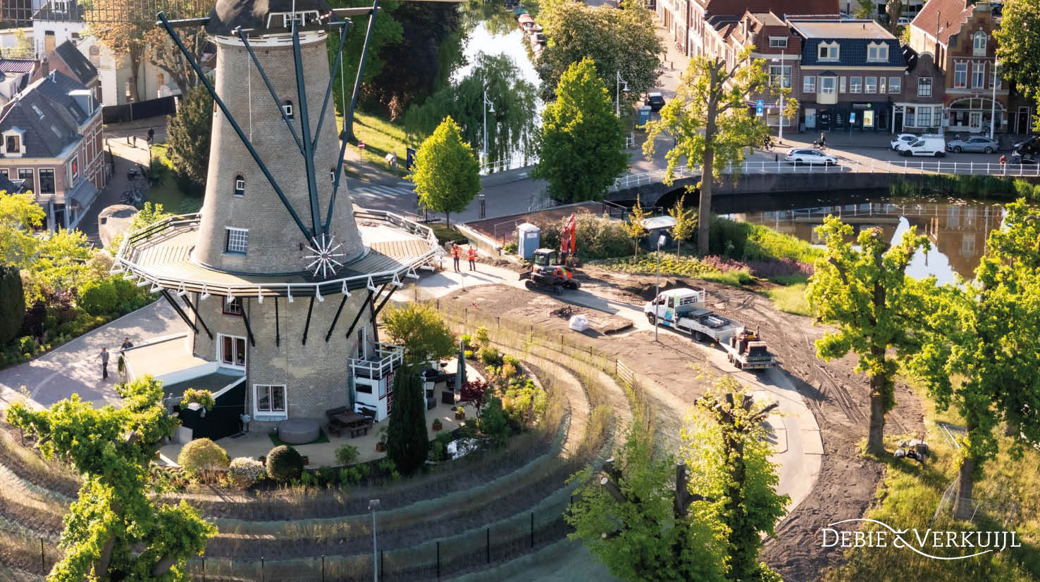 Bolwerk Alkmaar Vesting Molen Erfgoed Monument Debie Verkuijl Hovenier Landschapsarchitect